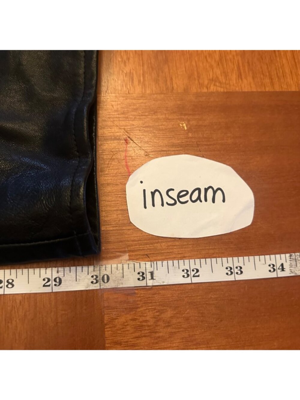 Vakko Womens Black Leather Pants Size 12 Made In USA - Picture 5 of 8